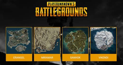 how many pubg maps.